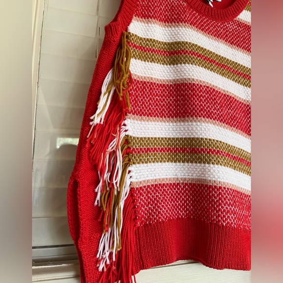 Derek Lam 10 Crosby Fringe Vest S/P - Picture 2 of 10